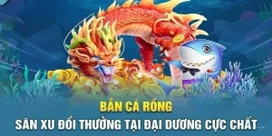 Hình ảnh rồng thần xuất hiện giữa đại dương huyền bí đầy kịch tính